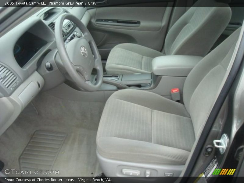 Phantom Gray Pearl / Gray 2005 Toyota Camry LE