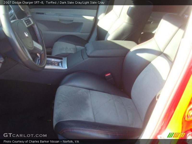 TorRed / Dark Slate Gray/Light Slate Gray 2007 Dodge Charger SRT-8