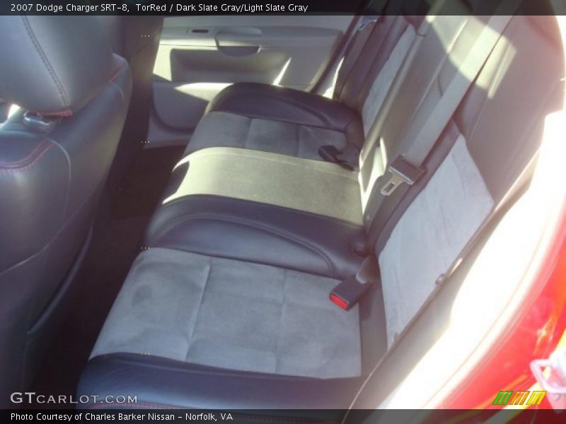 TorRed / Dark Slate Gray/Light Slate Gray 2007 Dodge Charger SRT-8