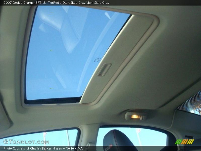 TorRed / Dark Slate Gray/Light Slate Gray 2007 Dodge Charger SRT-8