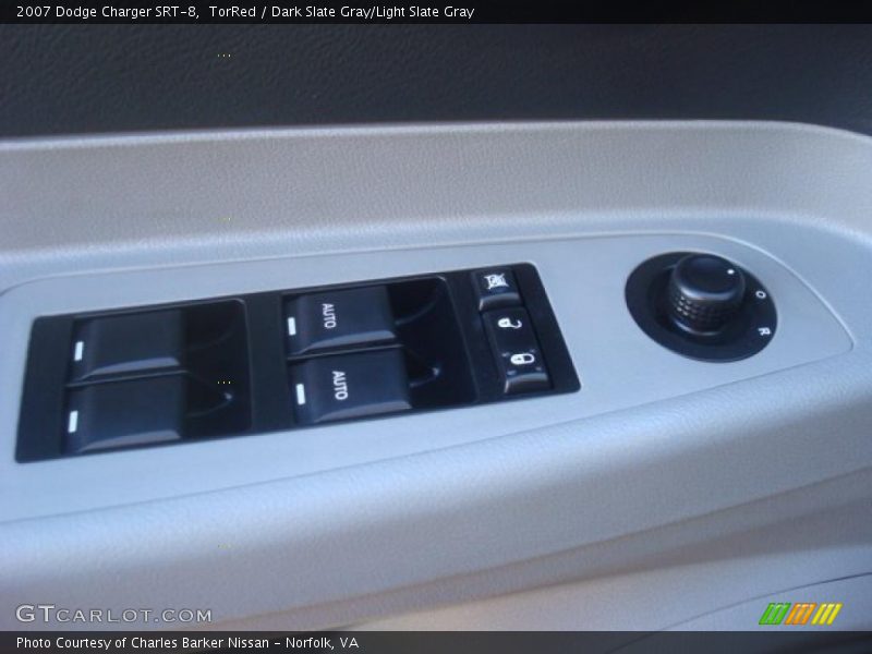 TorRed / Dark Slate Gray/Light Slate Gray 2007 Dodge Charger SRT-8