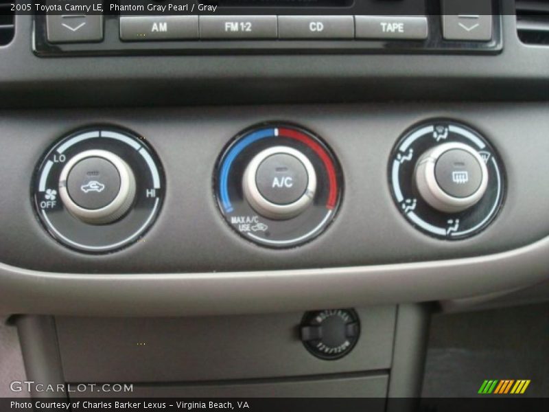 Phantom Gray Pearl / Gray 2005 Toyota Camry LE