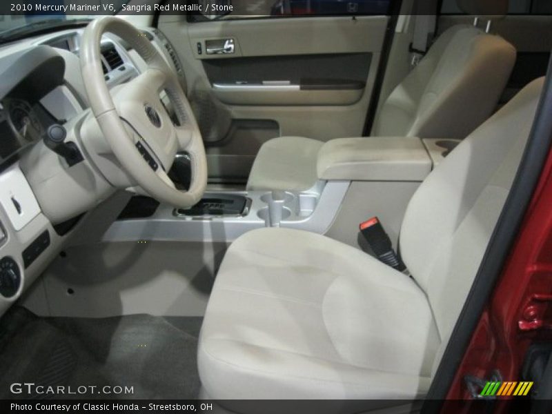  2010 Mariner V6 Stone Interior