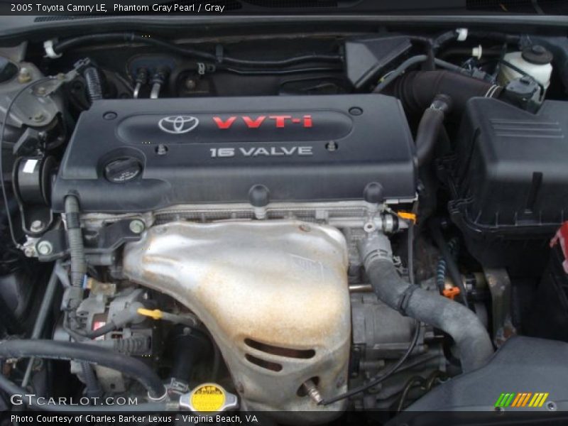 Phantom Gray Pearl / Gray 2005 Toyota Camry LE