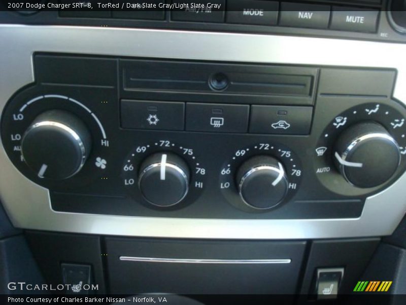 Controls of 2007 Charger SRT-8
