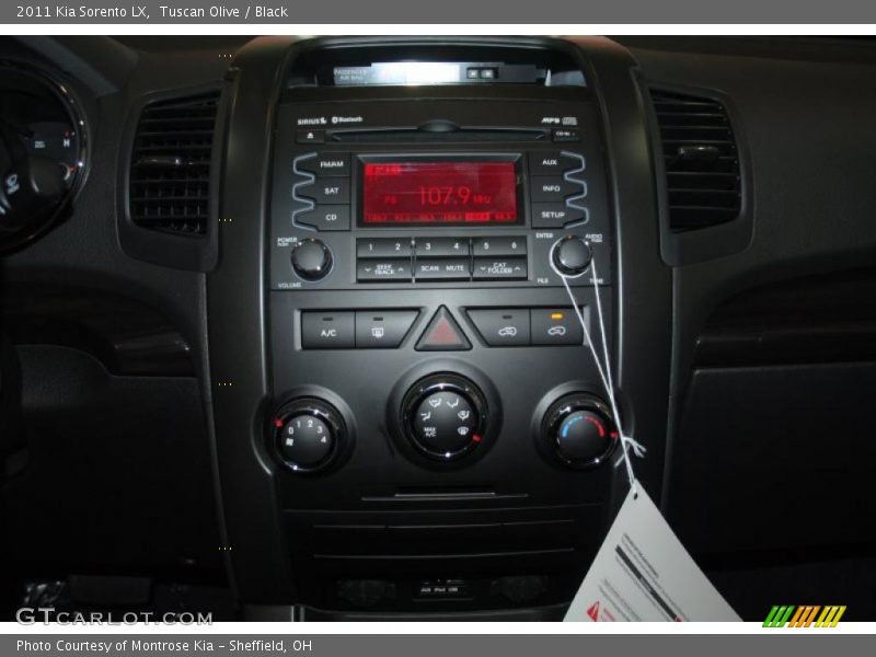Tuscan Olive / Black 2011 Kia Sorento LX