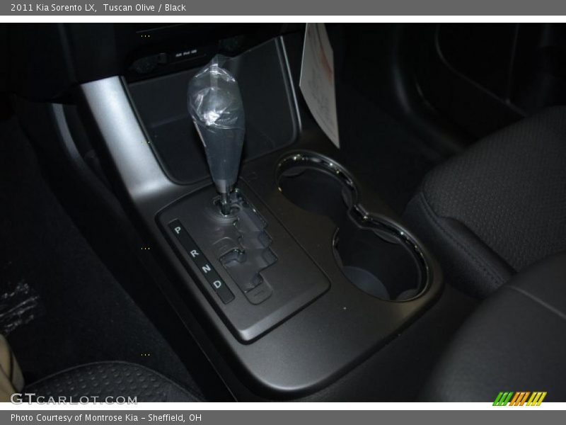 Tuscan Olive / Black 2011 Kia Sorento LX