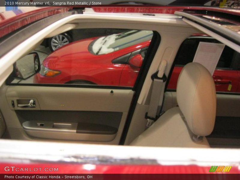 Sangria Red Metallic / Stone 2010 Mercury Mariner V6