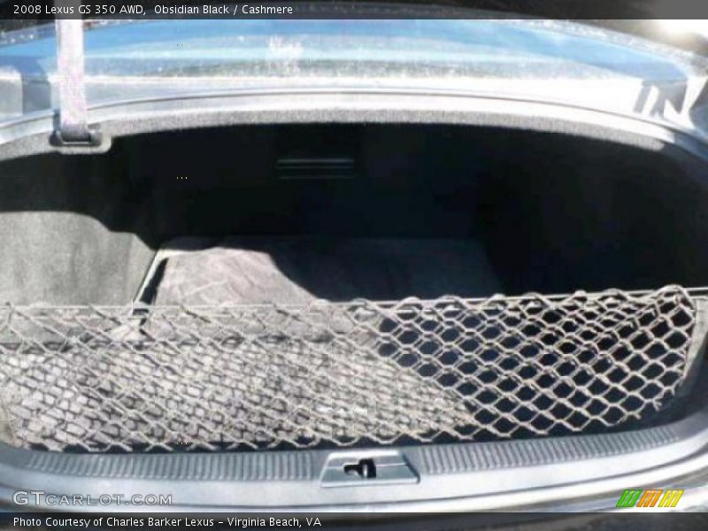 Obsidian Black / Cashmere 2008 Lexus GS 350 AWD