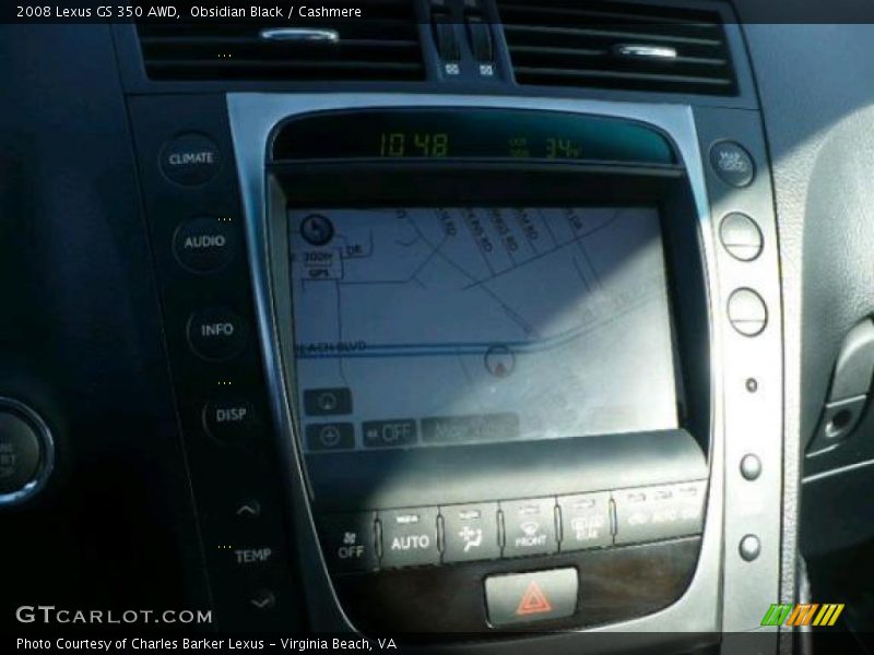 Obsidian Black / Cashmere 2008 Lexus GS 350 AWD