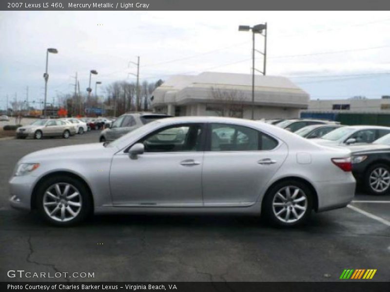 Mercury Metallic / Light Gray 2007 Lexus LS 460