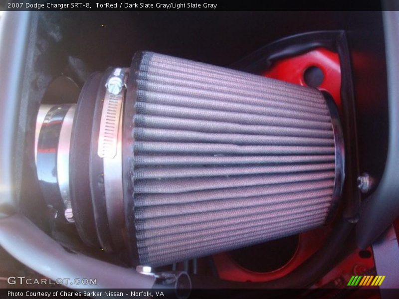 TorRed / Dark Slate Gray/Light Slate Gray 2007 Dodge Charger SRT-8