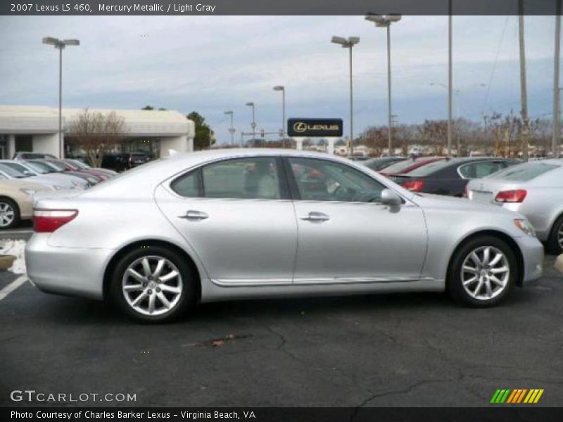 Mercury Metallic / Light Gray 2007 Lexus LS 460