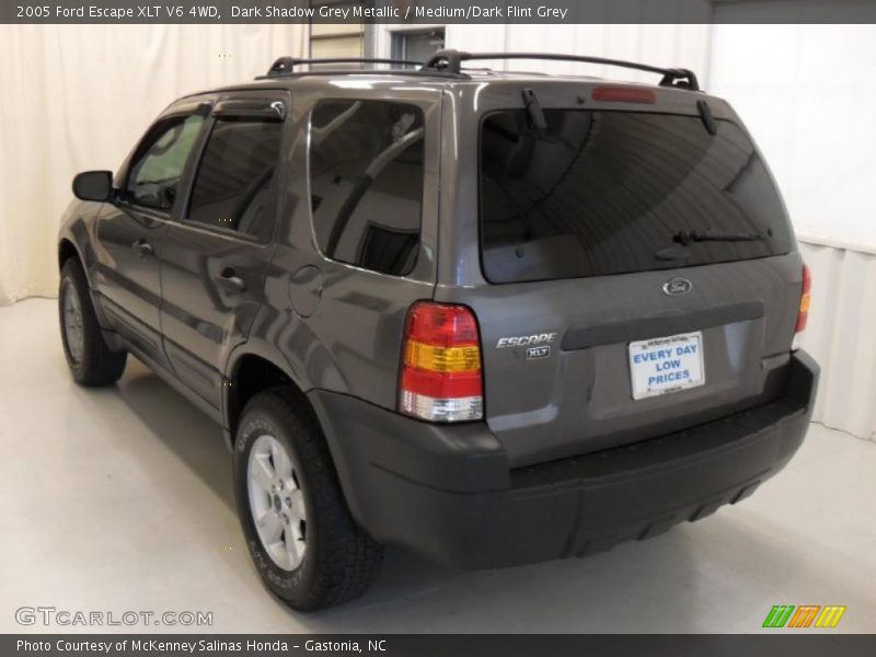 Dark Shadow Grey Metallic / Medium/Dark Flint Grey 2005 Ford Escape XLT V6 4WD