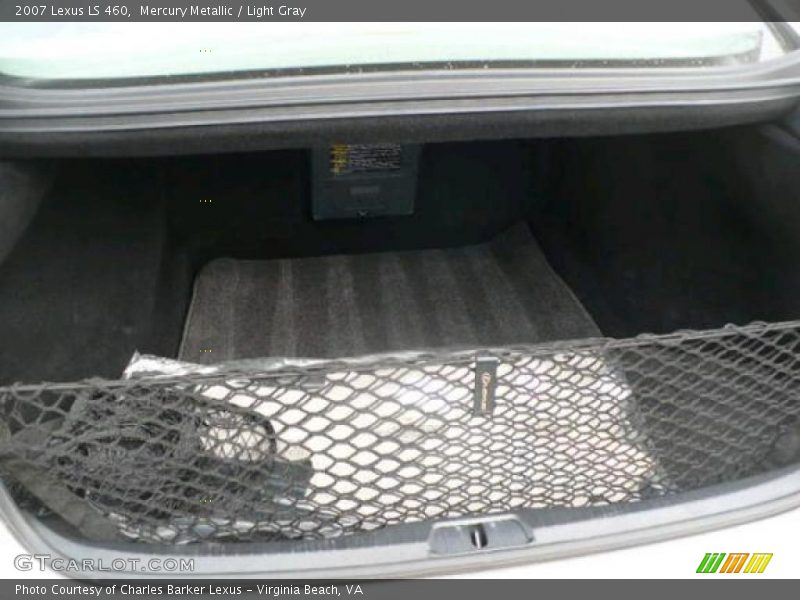 Mercury Metallic / Light Gray 2007 Lexus LS 460