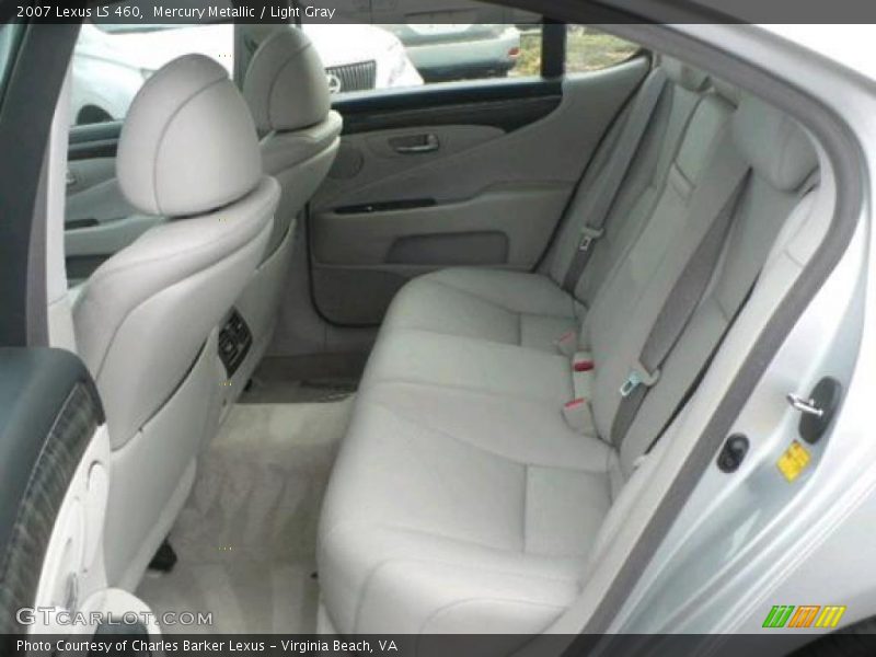 Mercury Metallic / Light Gray 2007 Lexus LS 460