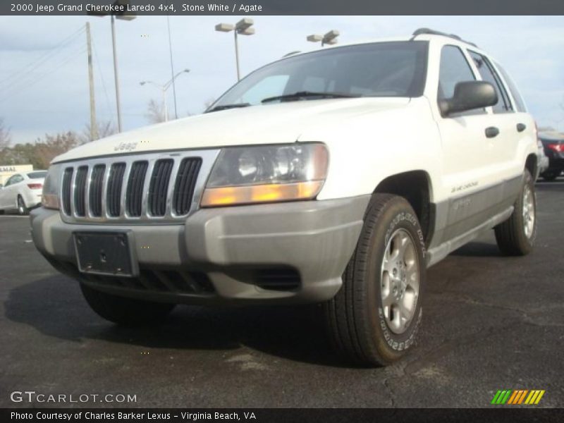 Stone White / Agate 2000 Jeep Grand Cherokee Laredo 4x4