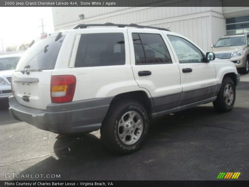 Stone White / Agate 2000 Jeep Grand Cherokee Laredo 4x4