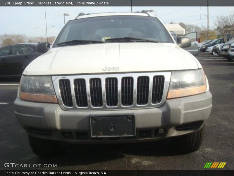 Stone White / Agate 2000 Jeep Grand Cherokee Laredo 4x4