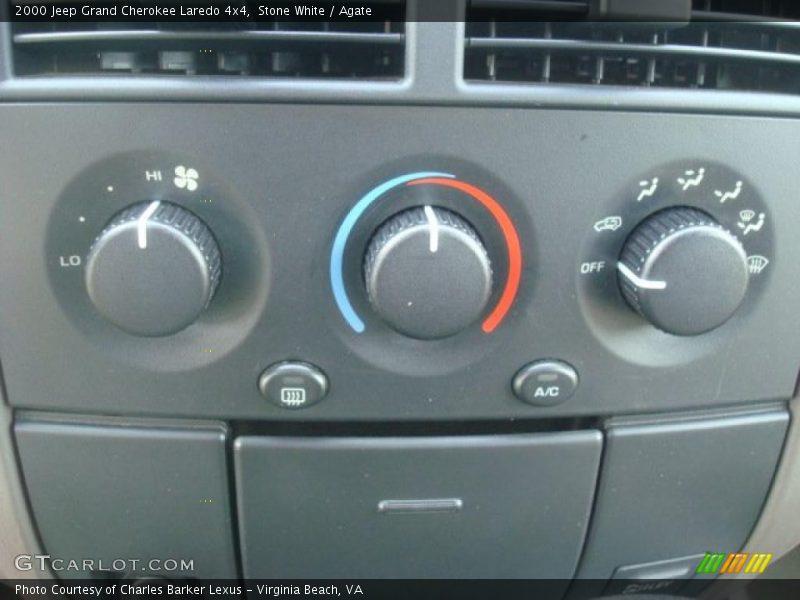 Stone White / Agate 2000 Jeep Grand Cherokee Laredo 4x4