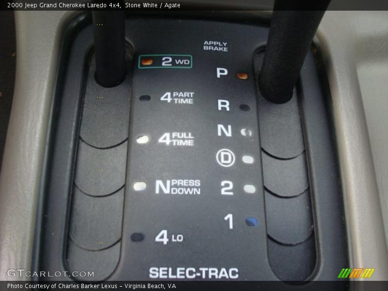 Stone White / Agate 2000 Jeep Grand Cherokee Laredo 4x4