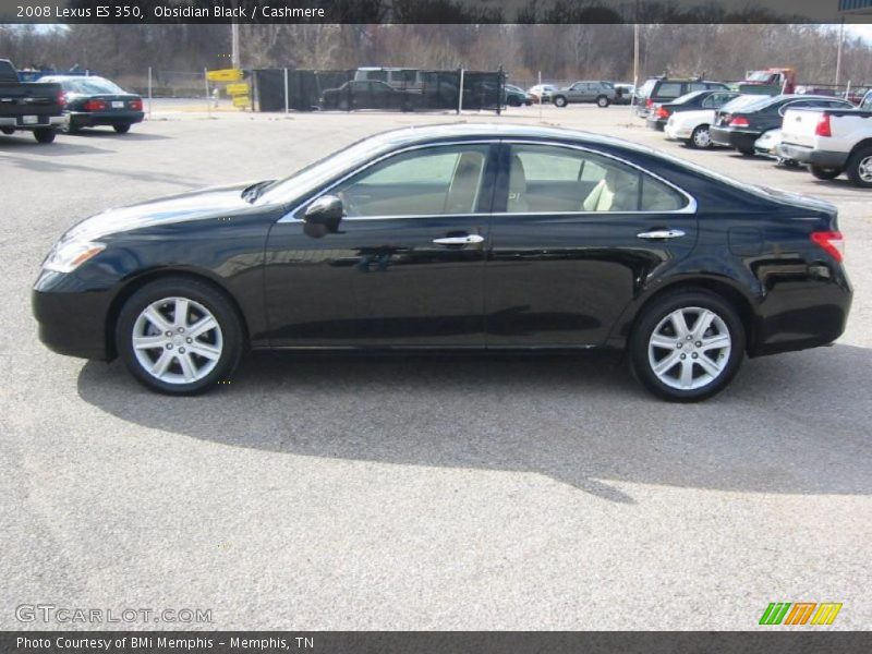 Obsidian Black / Cashmere 2008 Lexus ES 350