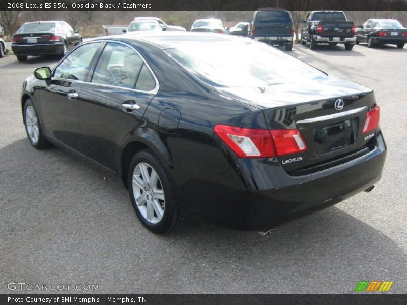 Obsidian Black / Cashmere 2008 Lexus ES 350