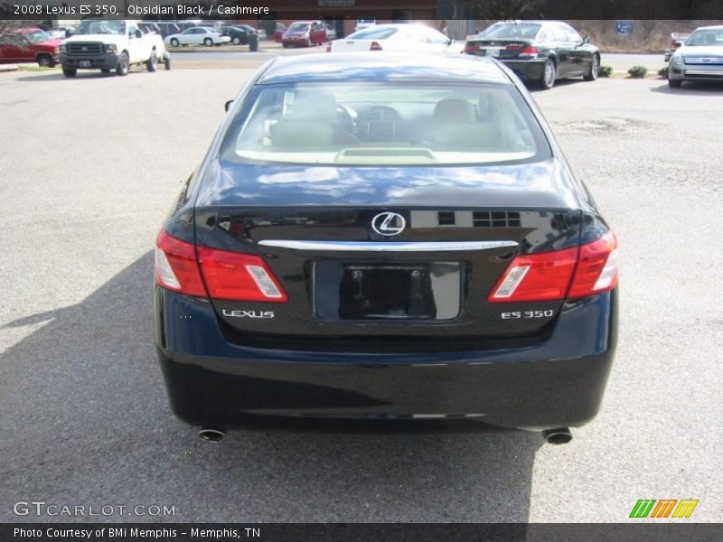Obsidian Black / Cashmere 2008 Lexus ES 350
