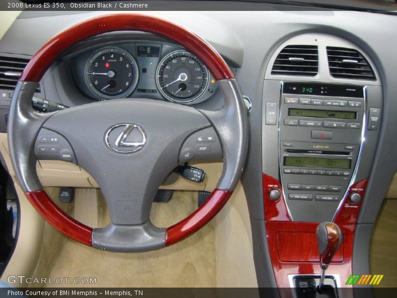 Obsidian Black / Cashmere 2008 Lexus ES 350