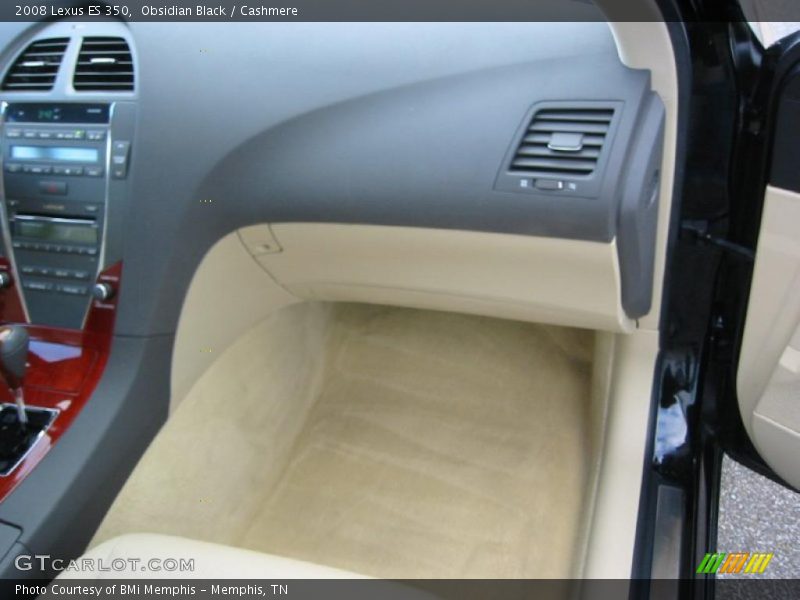 Obsidian Black / Cashmere 2008 Lexus ES 350