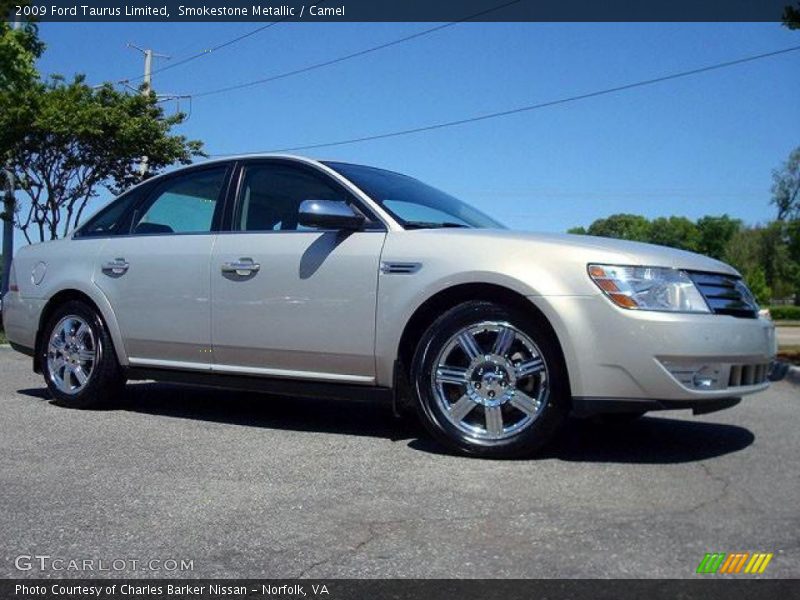 Smokestone Metallic / Camel 2009 Ford Taurus Limited