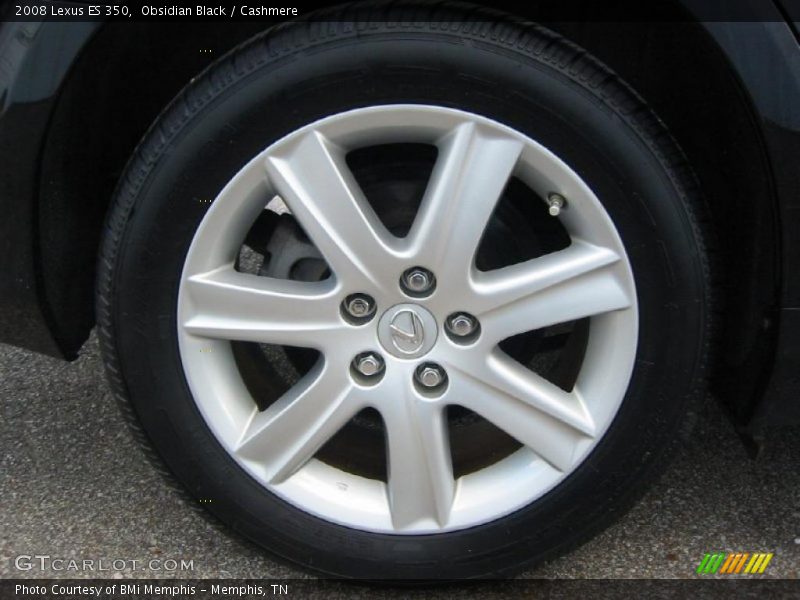 Obsidian Black / Cashmere 2008 Lexus ES 350