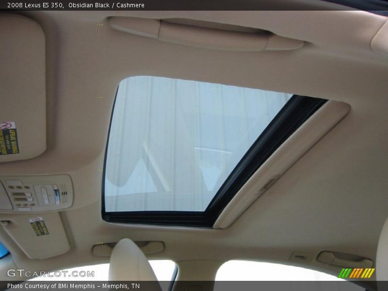 Obsidian Black / Cashmere 2008 Lexus ES 350