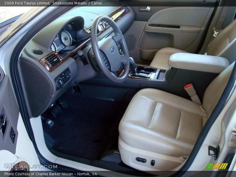 Smokestone Metallic / Camel 2009 Ford Taurus Limited
