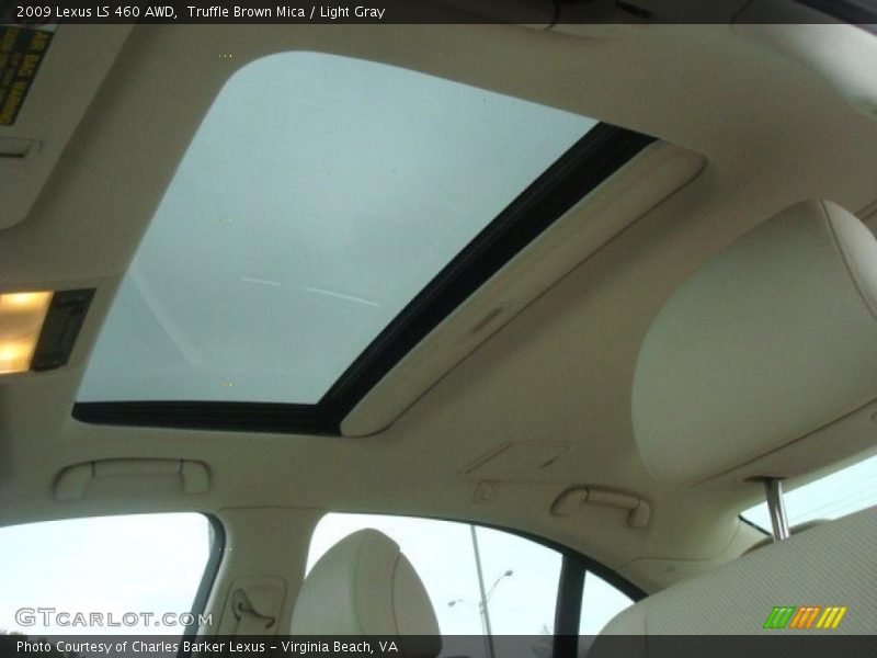 Sunroof of 2009 LS 460 AWD