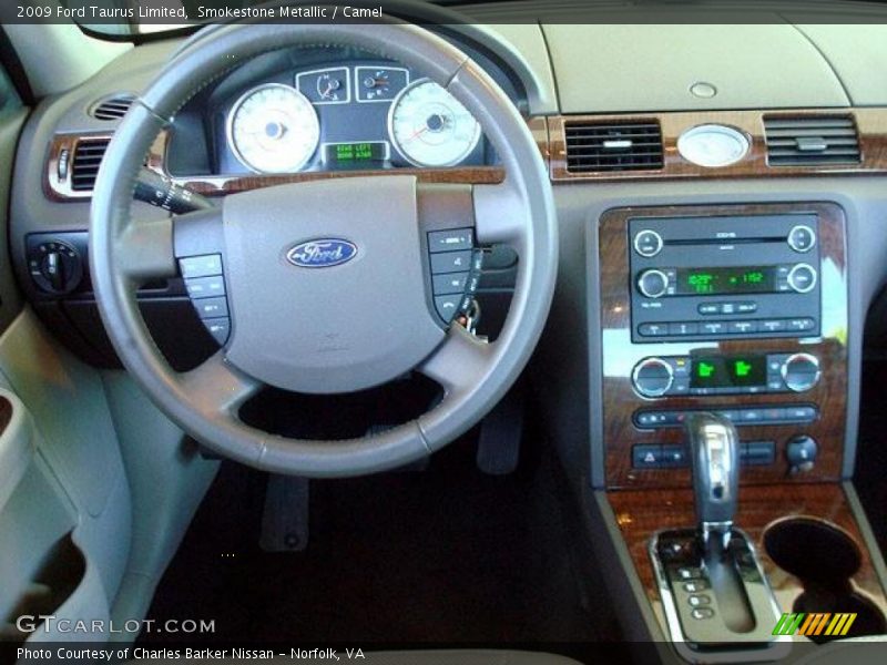 Smokestone Metallic / Camel 2009 Ford Taurus Limited