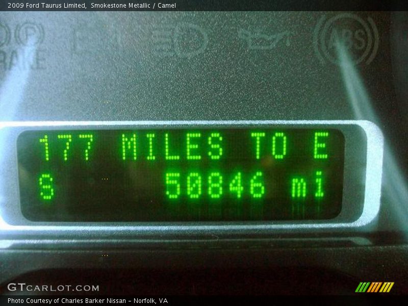 Smokestone Metallic / Camel 2009 Ford Taurus Limited