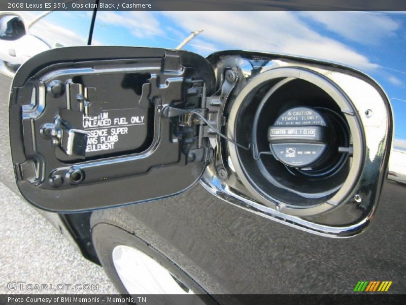 Obsidian Black / Cashmere 2008 Lexus ES 350