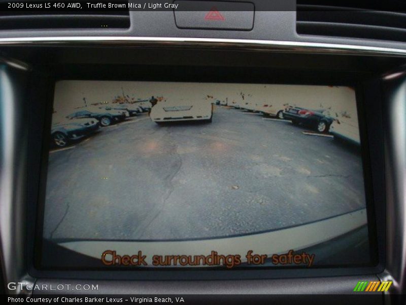 Truffle Brown Mica / Light Gray 2009 Lexus LS 460 AWD
