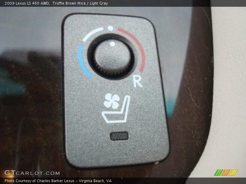 Truffle Brown Mica / Light Gray 2009 Lexus LS 460 AWD