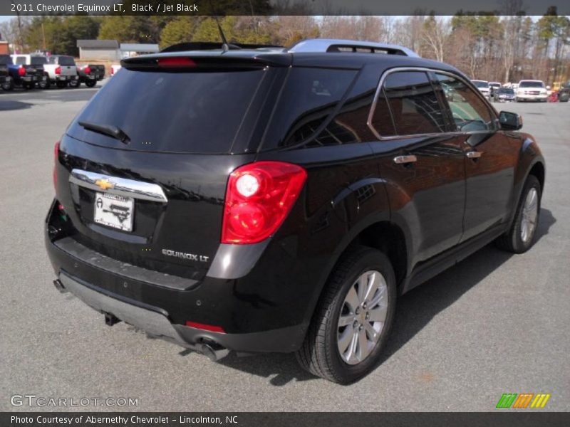 Black / Jet Black 2011 Chevrolet Equinox LT