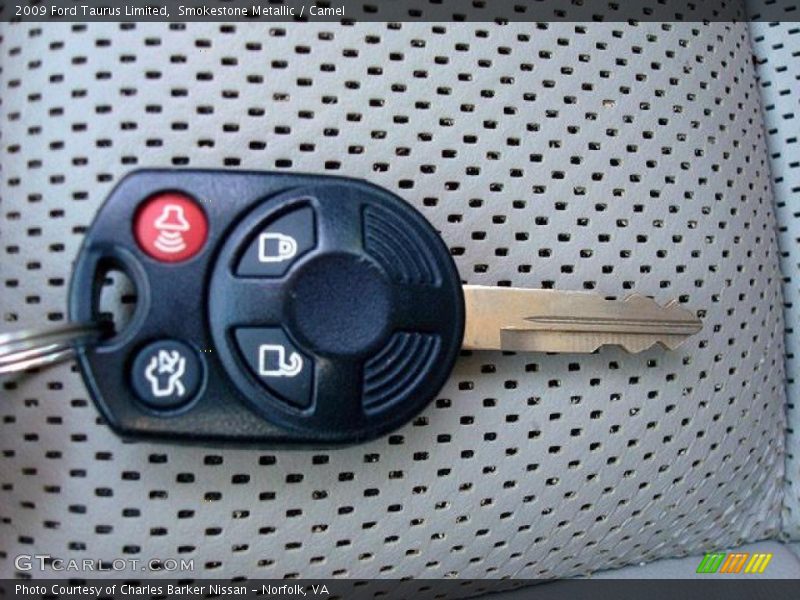 Smokestone Metallic / Camel 2009 Ford Taurus Limited