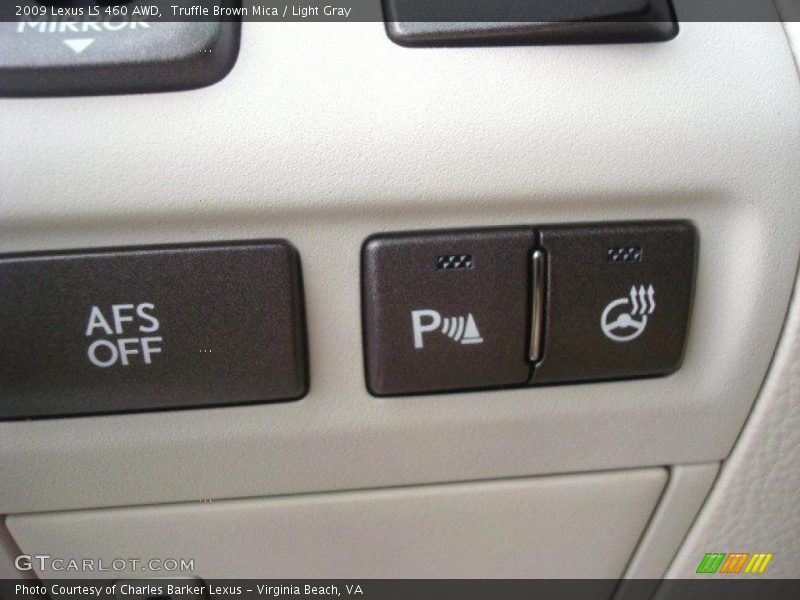 Truffle Brown Mica / Light Gray 2009 Lexus LS 460 AWD