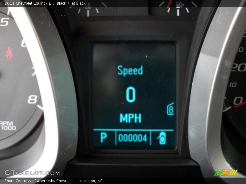 Black / Jet Black 2011 Chevrolet Equinox LT