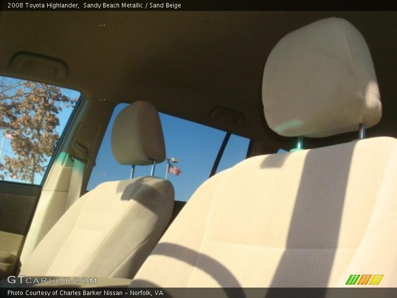 Sandy Beach Metallic / Sand Beige 2008 Toyota Highlander