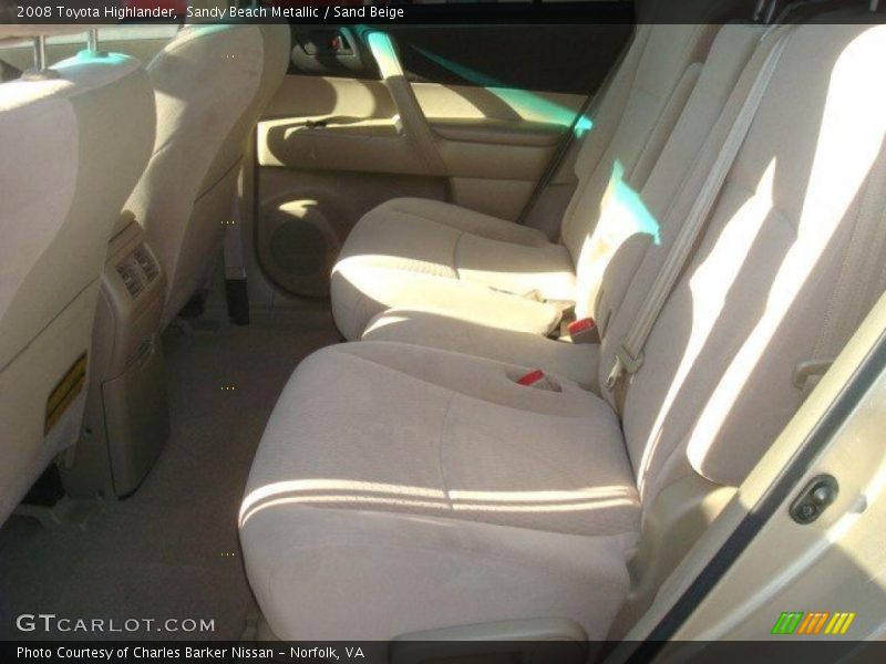 Sandy Beach Metallic / Sand Beige 2008 Toyota Highlander