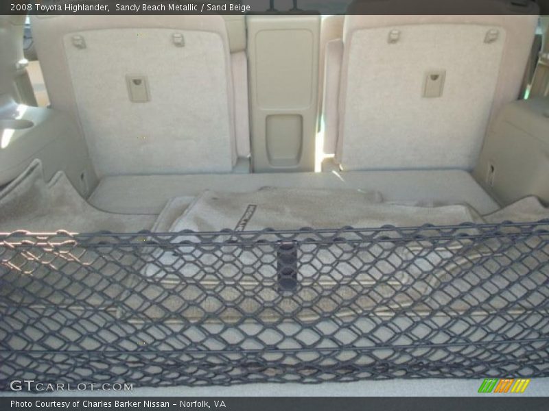 Sandy Beach Metallic / Sand Beige 2008 Toyota Highlander