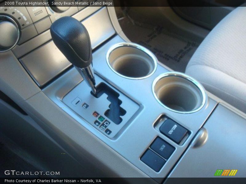 Sandy Beach Metallic / Sand Beige 2008 Toyota Highlander