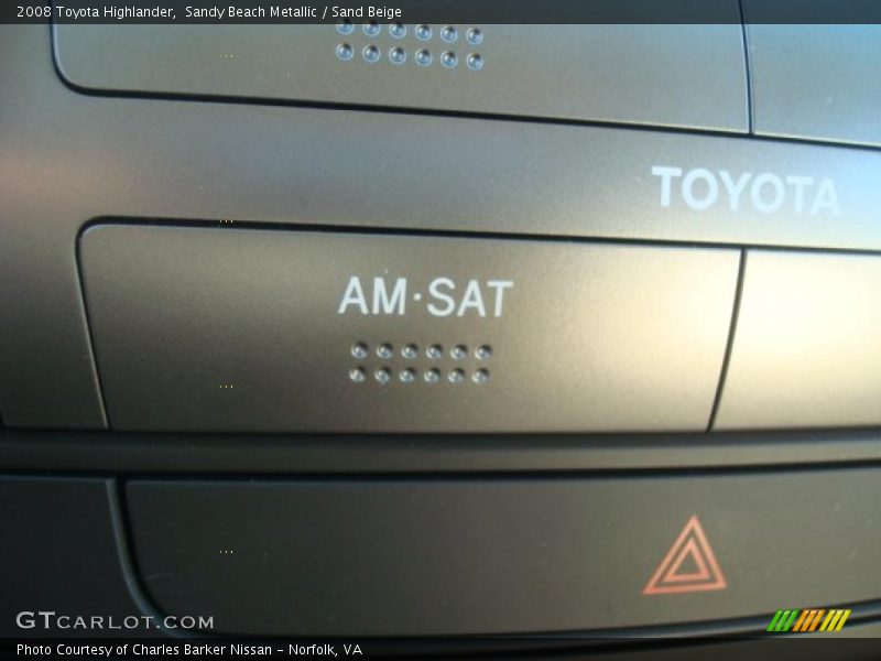 Sandy Beach Metallic / Sand Beige 2008 Toyota Highlander