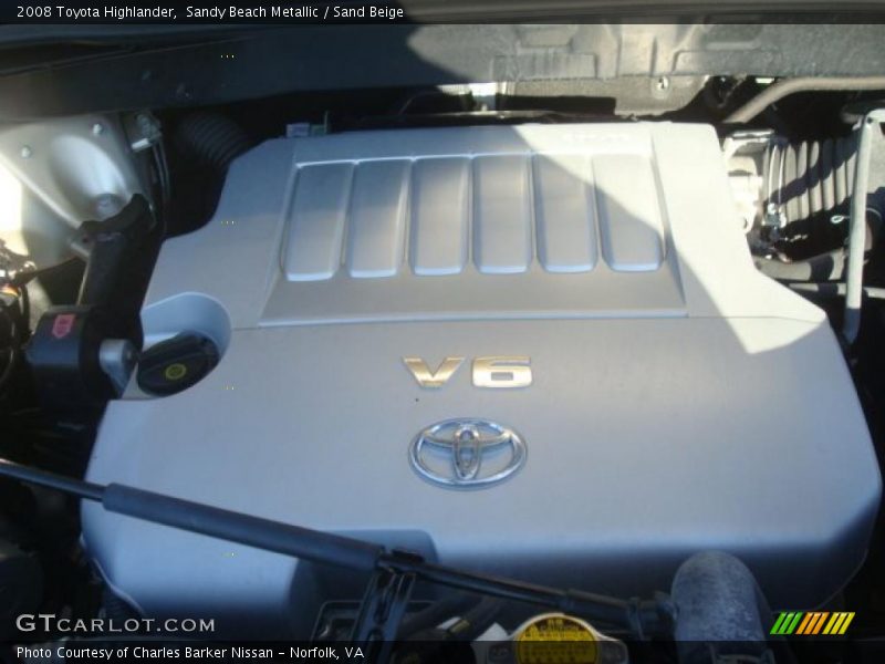Sandy Beach Metallic / Sand Beige 2008 Toyota Highlander